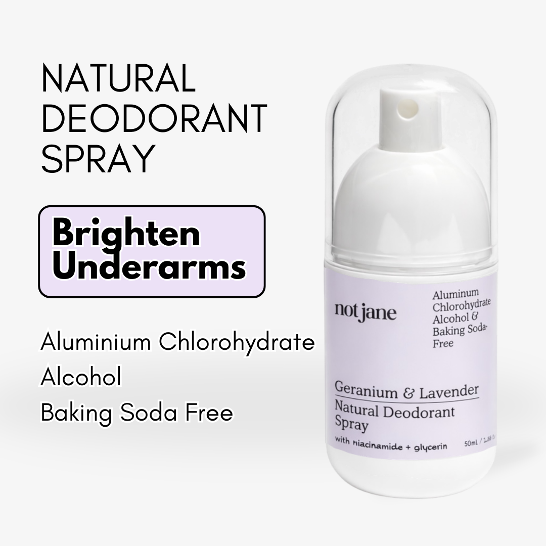 Natural Deodorant Spray Geranium & Lavender 50ml