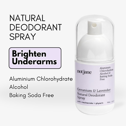 Natural Deodorant Spray Geranium & Lavender 50ml