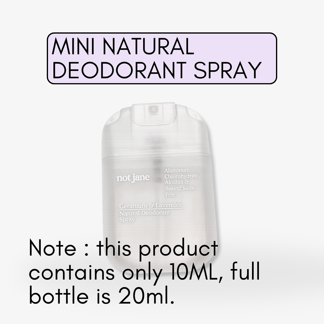 Pocket Mini Trial Natural Deodorant Spray 10ml