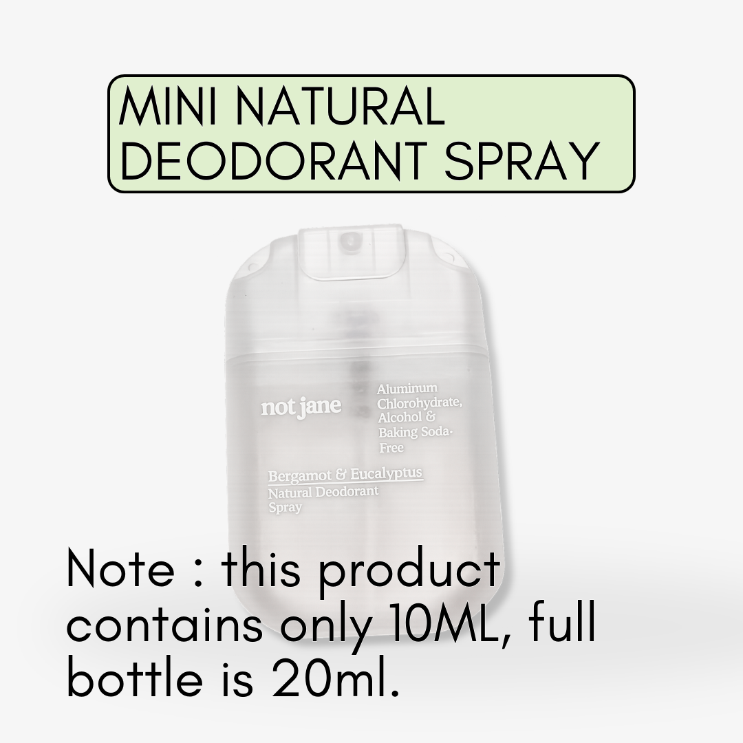 Pocket Mini Trial Natural Deodorant Spray 10ml